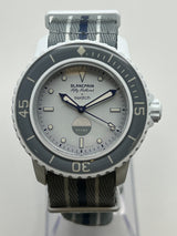 Blancpain x Swatch Scuba Fifty Fathoms Collection Antarctic Ocean SO35S100