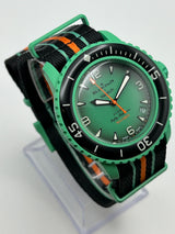 Blancpain x Swatch Scuba Fifty Fathoms Collection Indian Ocean SO35I100