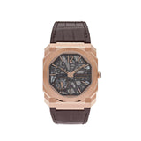 Bvlgari Octo Finissimo Skeleton 8 Days Rose Gold 103667