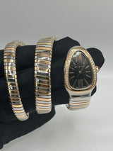 BVLGARI Serpenti Tubogas 102099 Stainless Steel and Rose Gold