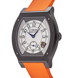 F.P.Journe Elegante 48mm Titalyt Orange Rubber Strap