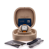 F.P.Journe Elegante 48mm Titalyt Orange Rubber Strap
