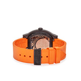 F.P.Journe Elegante 48mm Titalyt Orange Rubber Strap