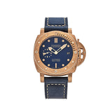 Panerai Submersible Bronzo Blu Abisso PAM01074 Brushed Bronze Blue Dial