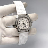 Patek Philippe Aquanaut 5067A-011 Quartz Stainless Steel White Dial