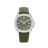 Patek Philippe Aquanaut 5168G-010 'Jumbo' White Gold Khaki Green