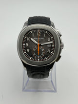 Patek Philippe Aquanaut 5968A-001 Chronograph Stainless Steel Black Dial