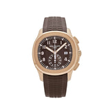 Patek Philippe Aquanaut 5968R-001 Chronograph Rose Gold Brown Dial