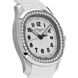 Patek Philippe Aquanaut Luce 5267/200A-010 Stainless Steel White Dial Diamond Bezel (2023)