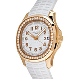 Patek Philippe Aquanaut Luce 5268/200R-001 Rose Gold Diamond Bezel White Dial