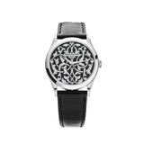 Patek Philippe Calatrava 5088/100P-001 Platinum Engraved Black Dial