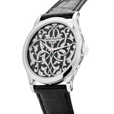 Patek Philippe Calatrava 5088/100P-001 Platinum Engraved Black Dial