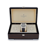 Patek Philippe Calatrava 5088/100P-001 Platinum Engraved Black Dial