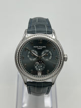 Patek Philippe Complications 4947G-001 Annual Calendar White Gold Blue Dial