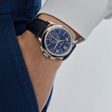 Patek Philippe Complications 5905P-001 Platinum Blue Dial Annual Calendar