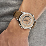 Patek Philippe Complications 5935A-001 World Time Chronograph Steel Opaline Carbon Motif Dial