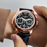 Patek Philippe Grand Complications 5208R-001 Perpetual Calendar Rose Gold Black Dial (2022)