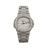 Patek Philippe Nautilus 5711/1A-011 Stainless Steel with Aftermarket Diamond Pavé Bezel and Case (2012)