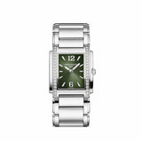 Patek Philippe Twenty-4 4910/1200A-011 'Ladies' Quartz Stainless Steel Green Diamond Dial (2023)