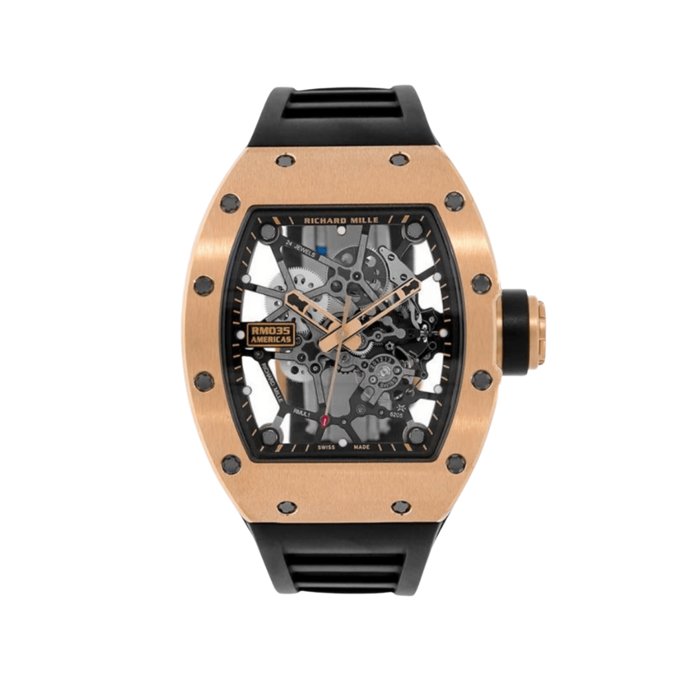 Richard Mille RM 035 Americas Rose Gold Toro Skeleton