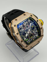 Richard Mille RM 11-03 Flyback Chronograph Diamond Set Rose Gold (2021)