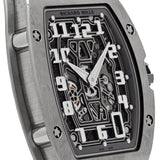 Richard Mille RM 67-01 White Gold Black Strap