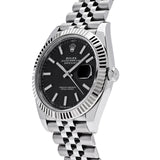Rolex Datejust 126334 Stainless Steel Black Dial Jubilee Bracelet
