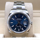 Rolex Datejust 126334 Stainless Steel Blue Dial Oyster (2021)