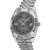 Rolex Datejust 126334 'Wimbledon' Stainless Steel Slate Dial Jubilee (2023)