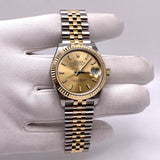 Rolex Datejust 278273 Yellow Gold Stainless Steel Champagne Dial