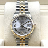 Rolex Datejust 278273 Yellow Gold Stainless Steel Silver Dial