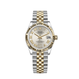 Rolex Datejust 278273 Yellow Gold Stainless Steel Silver Dial