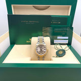 Rolex Datejust 278273 Yellow Gold Stainless Steel Silver Dial