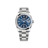 Rolex Datejust 126200 Stainless Steel Blue Dial Oyster