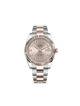 Rolex Datejust 126331 Rose Gold Stainless Steel Sundust Diamond Dial (2022)