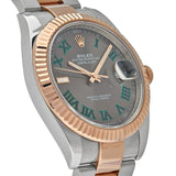Rolex Datejust 126331 'Wimbledon' Rose Gold Stainless Steel