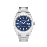 Rolex Datejust 126300 Stainless Steel Blue Dial Oyster