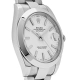 Rolex Datejust 126300 Stainless Steel White Dial Oyster