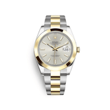 Rolex Datejust 126303 Stainless Steel Yellow Gold Silver Dial