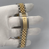 Rolex Datejust 126333 'Wimbledon' Yellow Gold Stainless Steel Slate Jubilee