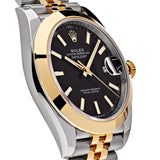 Rolex Datejust 126303 Stainless Steel Yellow Gold Black Dial Jubilee (2022)