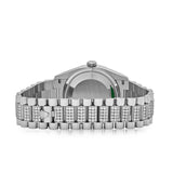 Rolex Day-Date 128349RBR White Gold Diamond Bezel Diamond-Paved Set