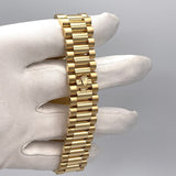 Rolex Day-Date 128238 Yellow Gold Green Diamond Dial