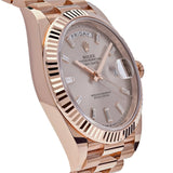 Rolex Day-Date 228235 Rose Gold Sundust Diamond Dial