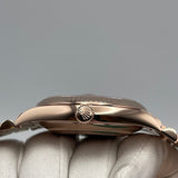 Rolex Day-Date 228235 Rose Gold Chocolate Diamond Dial