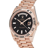 Rolex Day-Date 228235 Rose Gold Eisenkiesel Diamond Dial