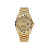 Rolex Day-Date 228238 Yellow Gold Champagne Diamond Dial