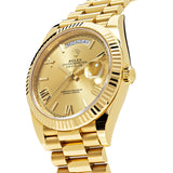 Rolex Day-Date 228238 Yellow Gold Champagne Roman Dial
