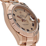 Rolex Day-Date 218235 Rose Gold Pink Dial