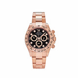Rolex Daytona 116505 Rose Gold Black Diamond Dial (2022)
